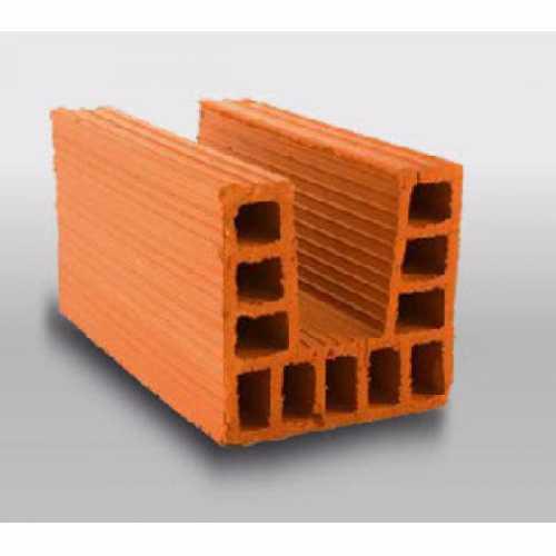 Ladrillo U (Dintel) 18cm