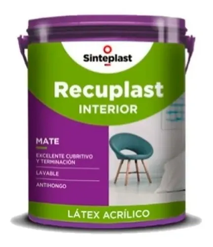 Recuplast frentes impermeabilizante blanco 20 lts