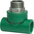 Tee rosca macho ø25x1/2" - Tubofusion