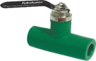 Llave de paso esferica bronce y palanca ø25 - Tubofusion