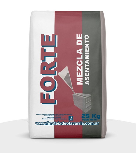 [eco 1-3] Pegamento Adhesivo FORTE P/ LADRILLOS x25 kg